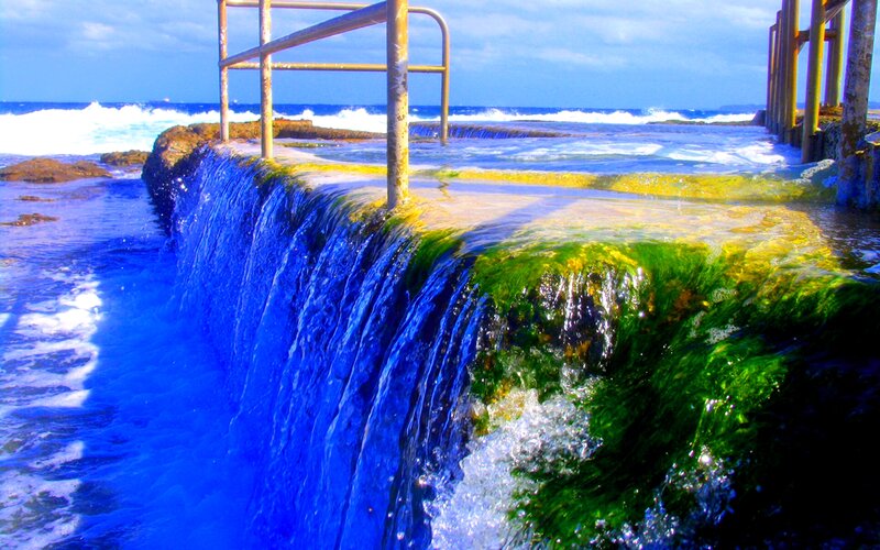 Ocean Pool Waterfall