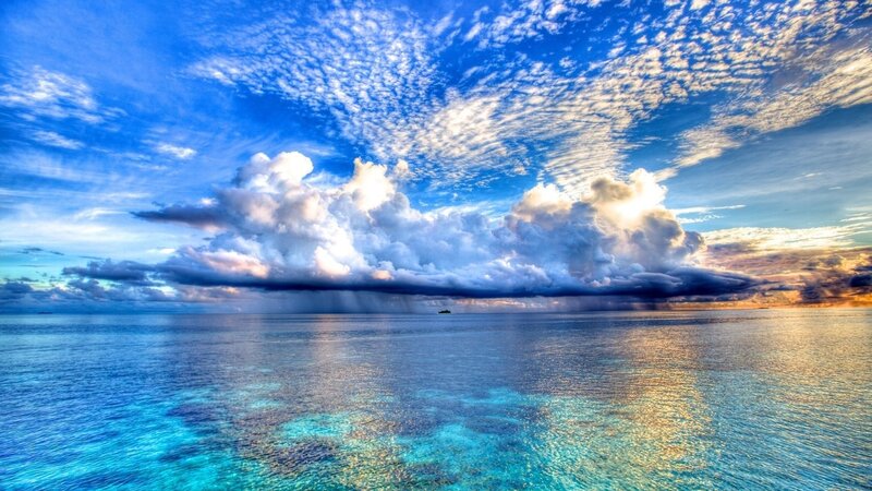 Ocean Storm Clouds