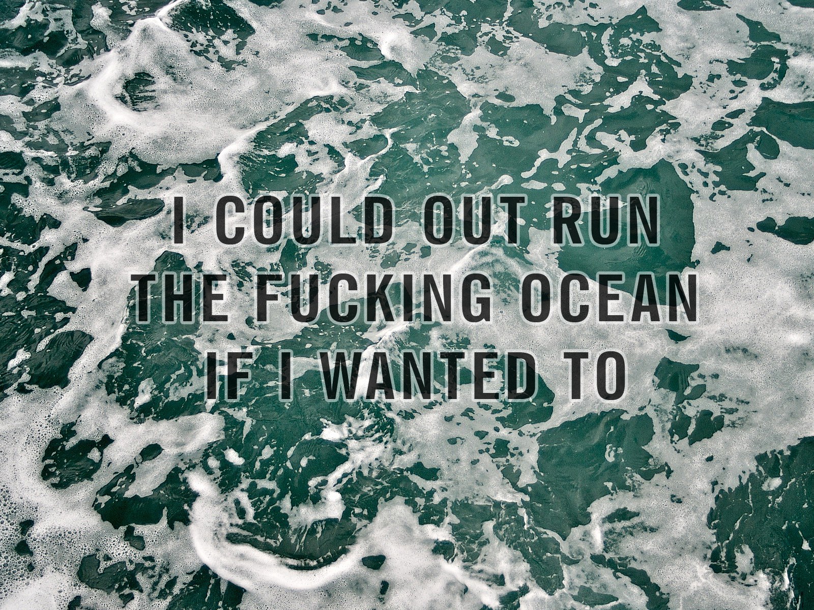 ocean text quote