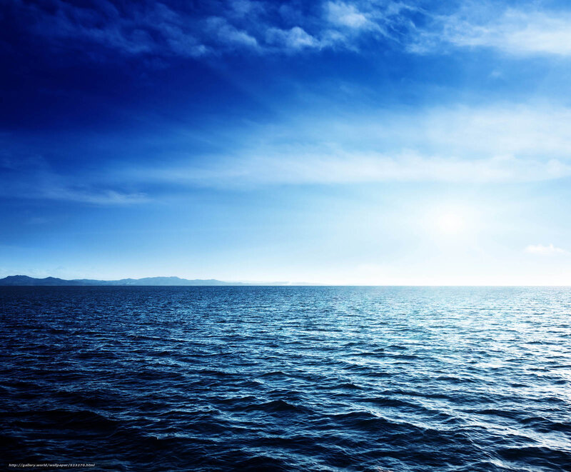 Ocean under blue sky