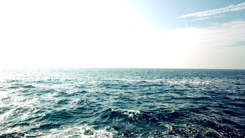 ocean view from a boat