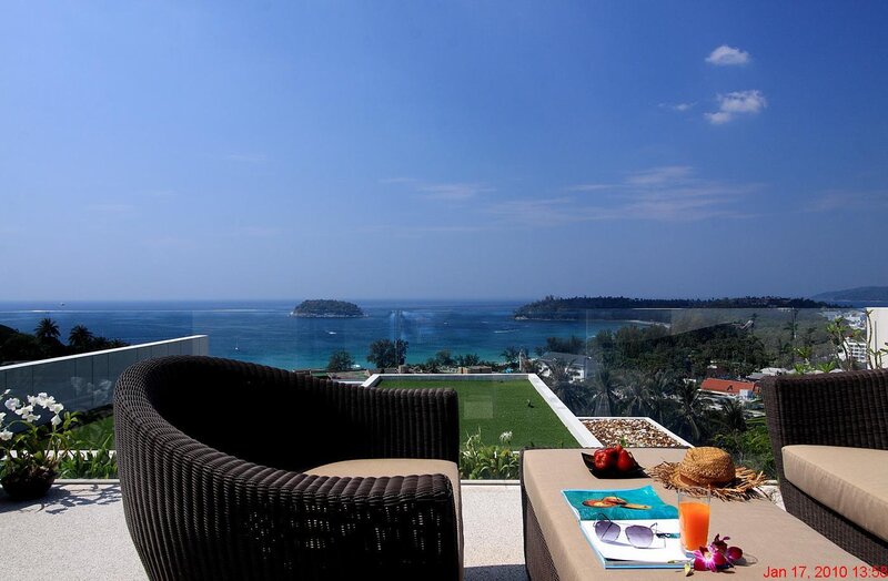 Ocean view from balcony