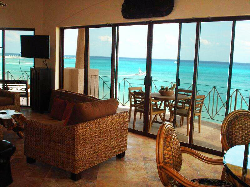 Ocean view living room