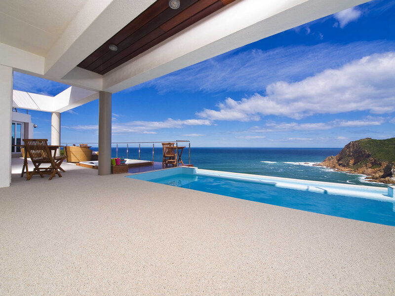 Ocean-view pool terrace