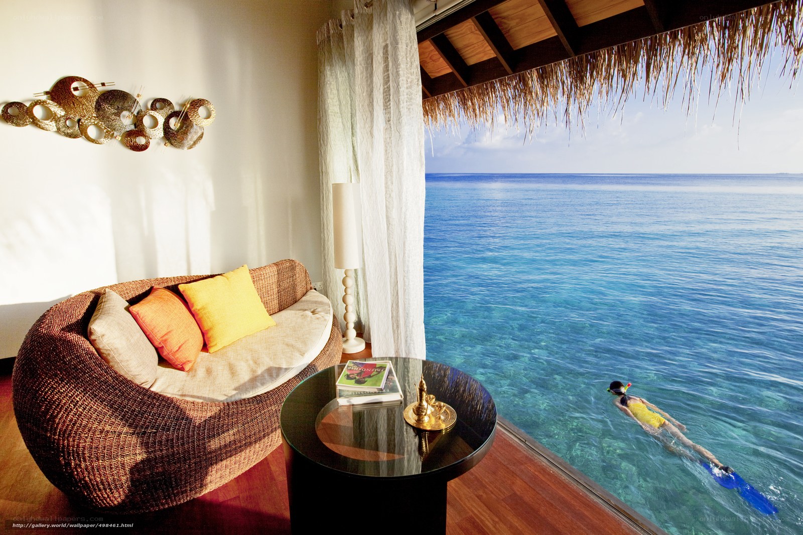 Ocean view resort room
