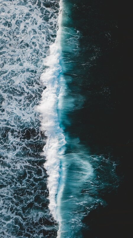 Ocean Wave from Above