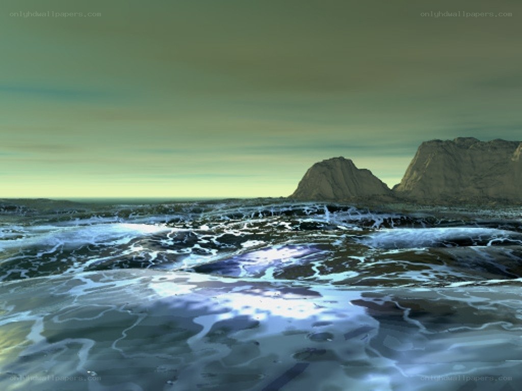 ocean waves at dusk