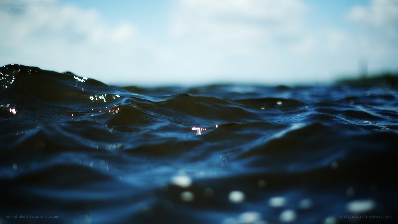 ocean waves at sea
