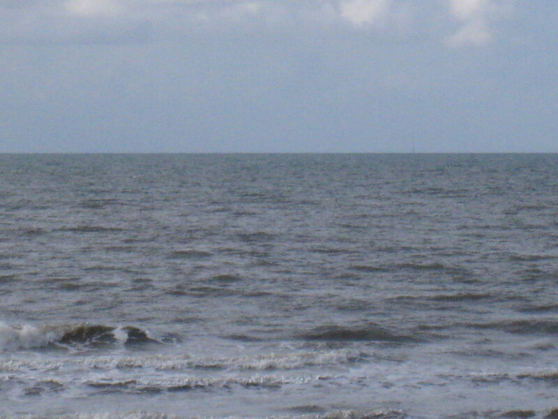Ocean Waves at Sea — Blue, Calm