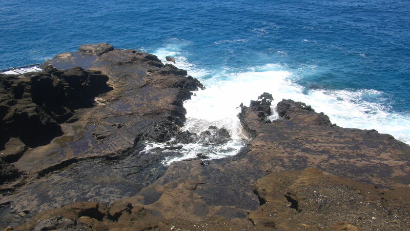 Ocean Waves Crashing — Blue, Dramatic, Afternoon, Photograph, Rocks, Sea, Foam