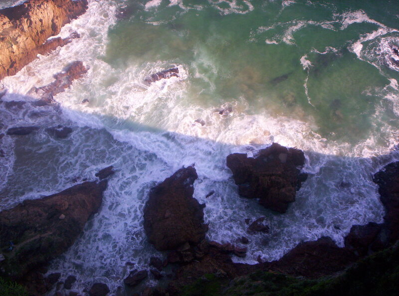 Ocean Waves Crashing — Green, Dramatic, Sunset