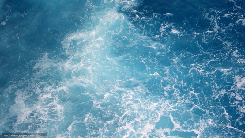 ocean waves from above