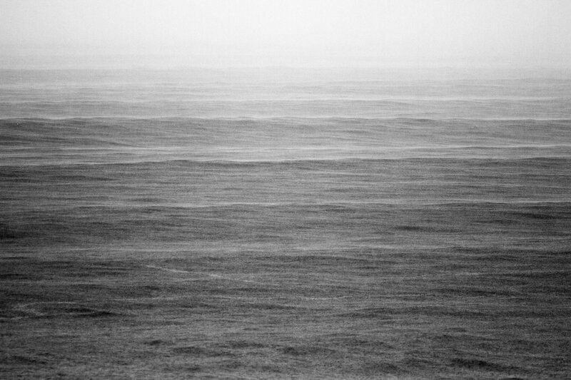 Ocean Waves in Fog