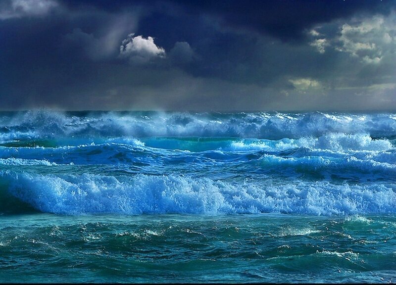 Ocean Waves in Storm