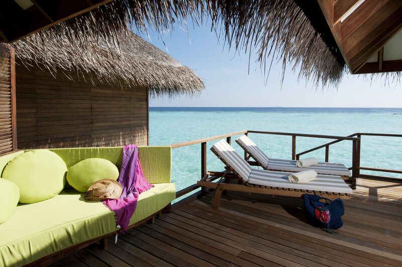 Oceanfront Deck with Lounge