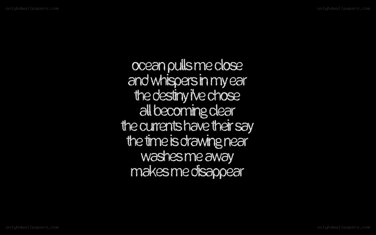 oceanic destiny poem