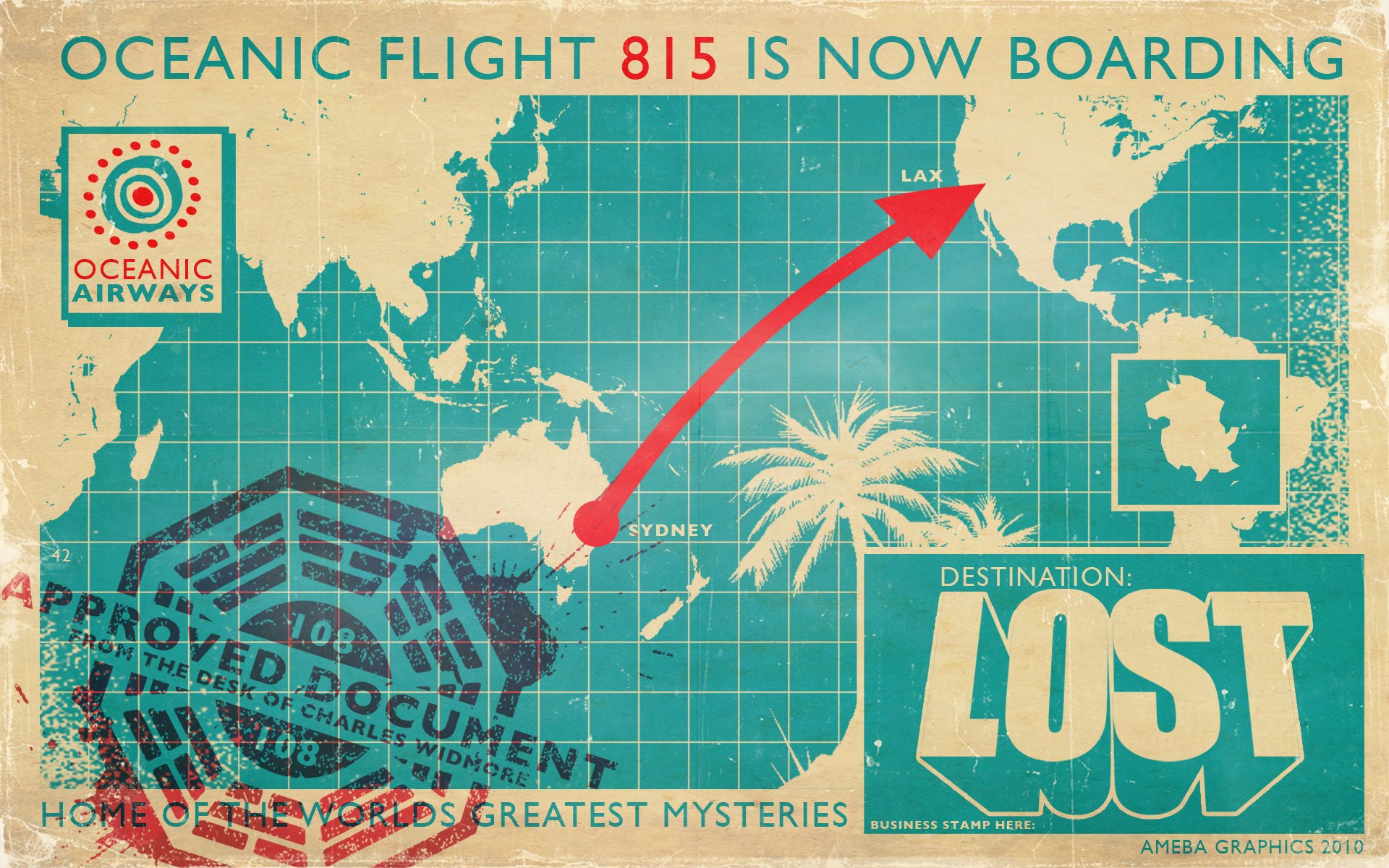 Oceanic Flight 815 boarding