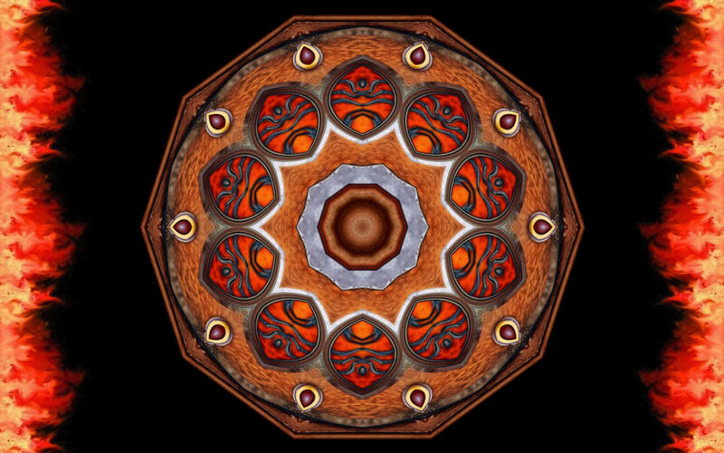 Octagonal Mandala Design