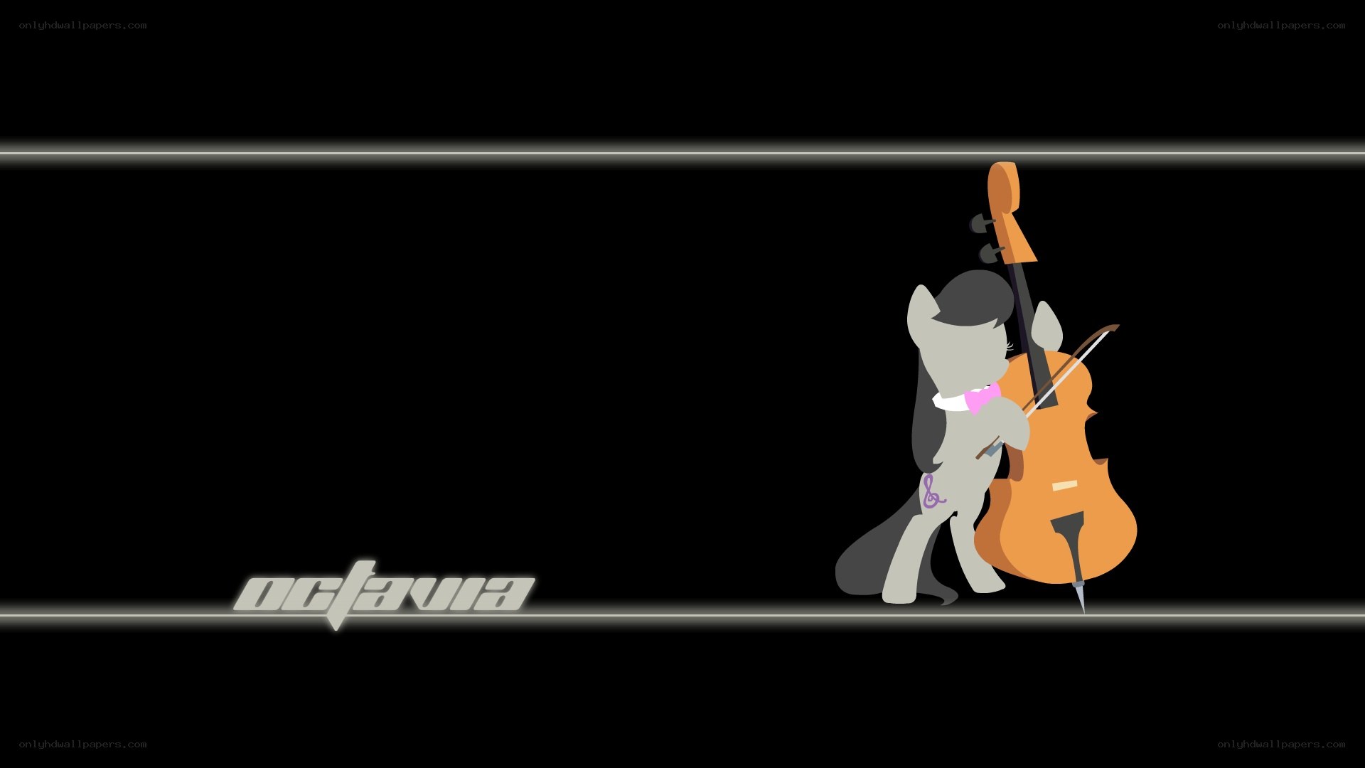 Octavia playing cello