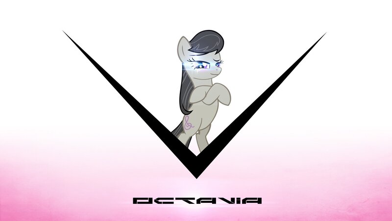 Octavia with glowing eyes