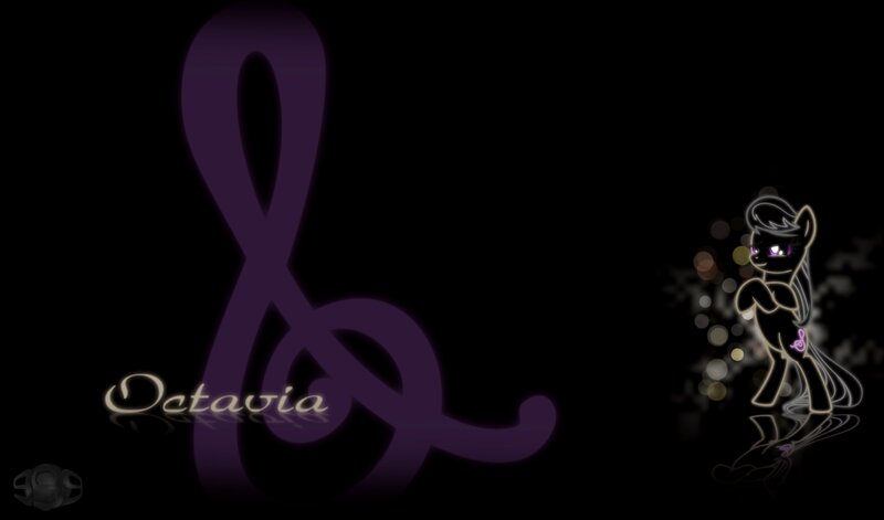 Octavia with musical symbol