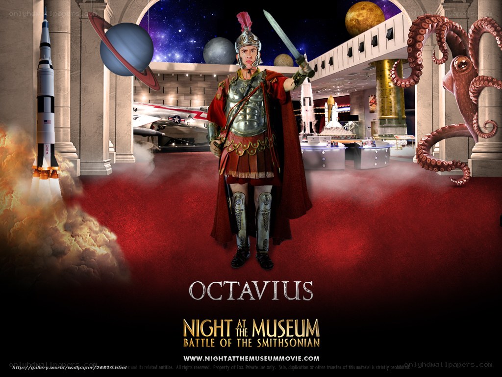 Octavius in the museum