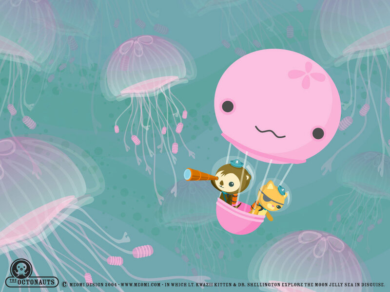 Octonauts in jellyfish sea