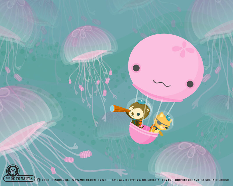 Octonauts in jellyfish sea