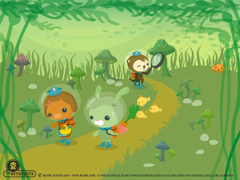 Octonauts in Underwater Forest