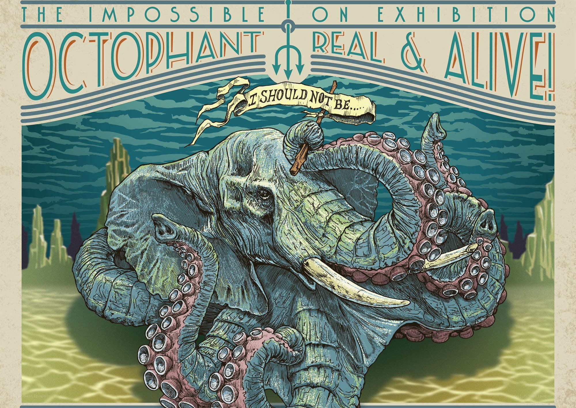 Octophant on Exhibition