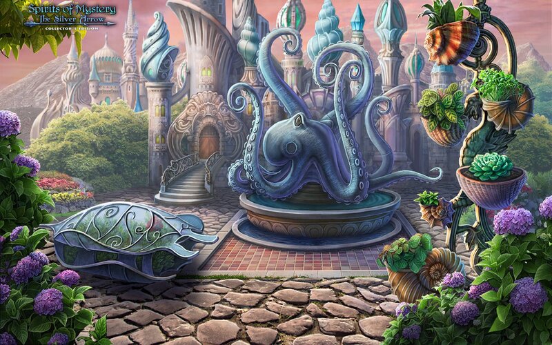 Octopus Fountain in Garden