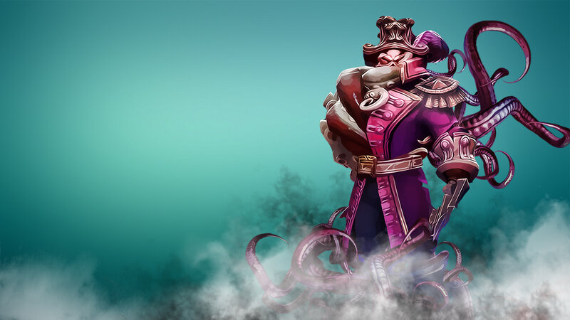 Octopus Pirate Character