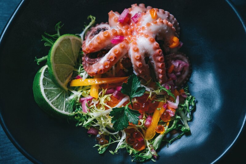 Octopus Salad with Lime