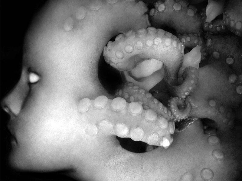 Octopus Tentacles on Face