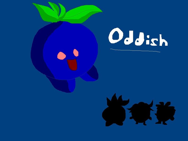 Oddish character art