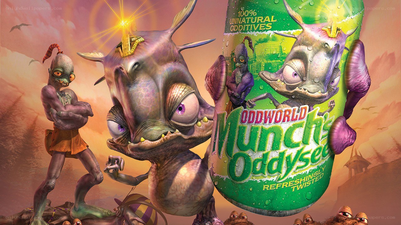 Oddworld Munch's Oddysee artwork