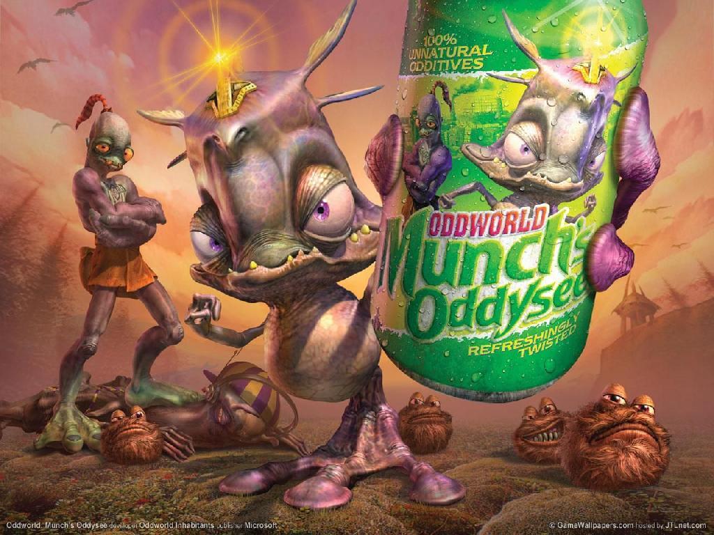 Oddworld Munch's Oddysee characters
