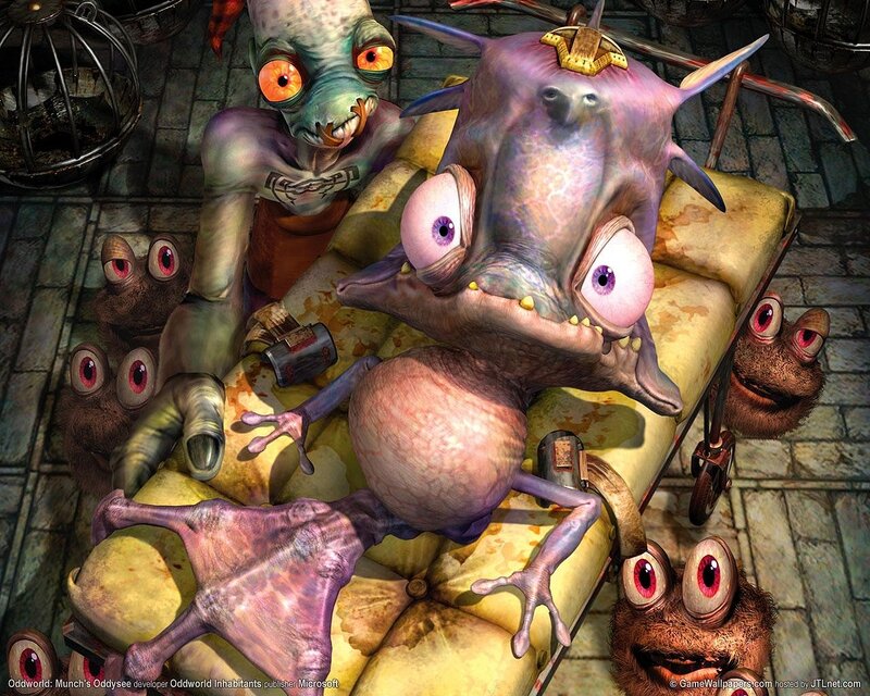 Oddworld: Munch's Oddysee characters