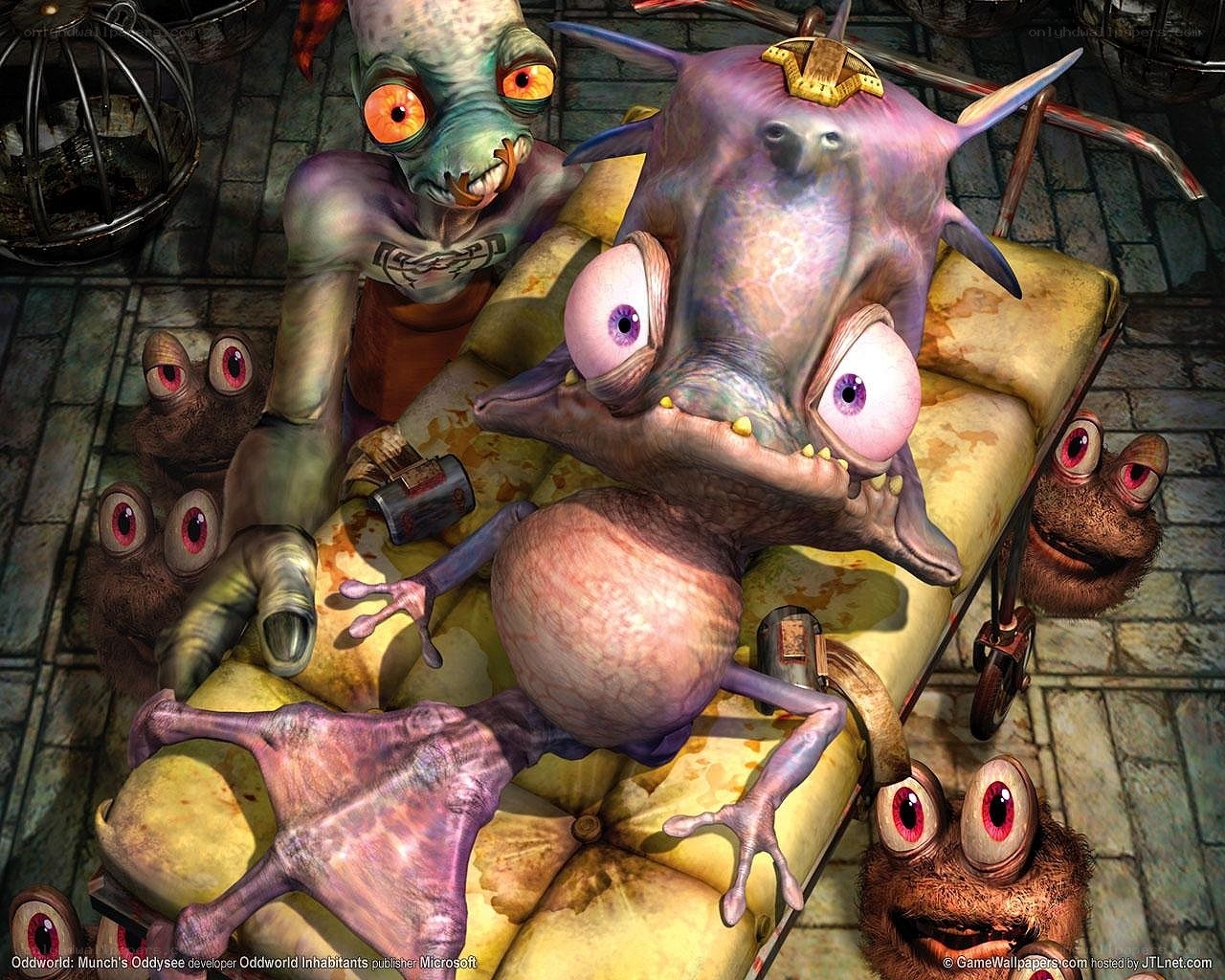 Oddworld: Munch's Oddysee characters