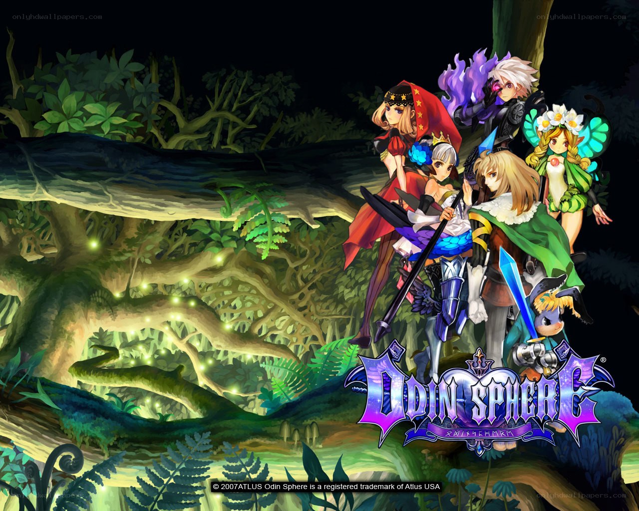 Odin Sphere game art