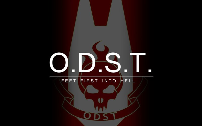 ODST Logo with Skull