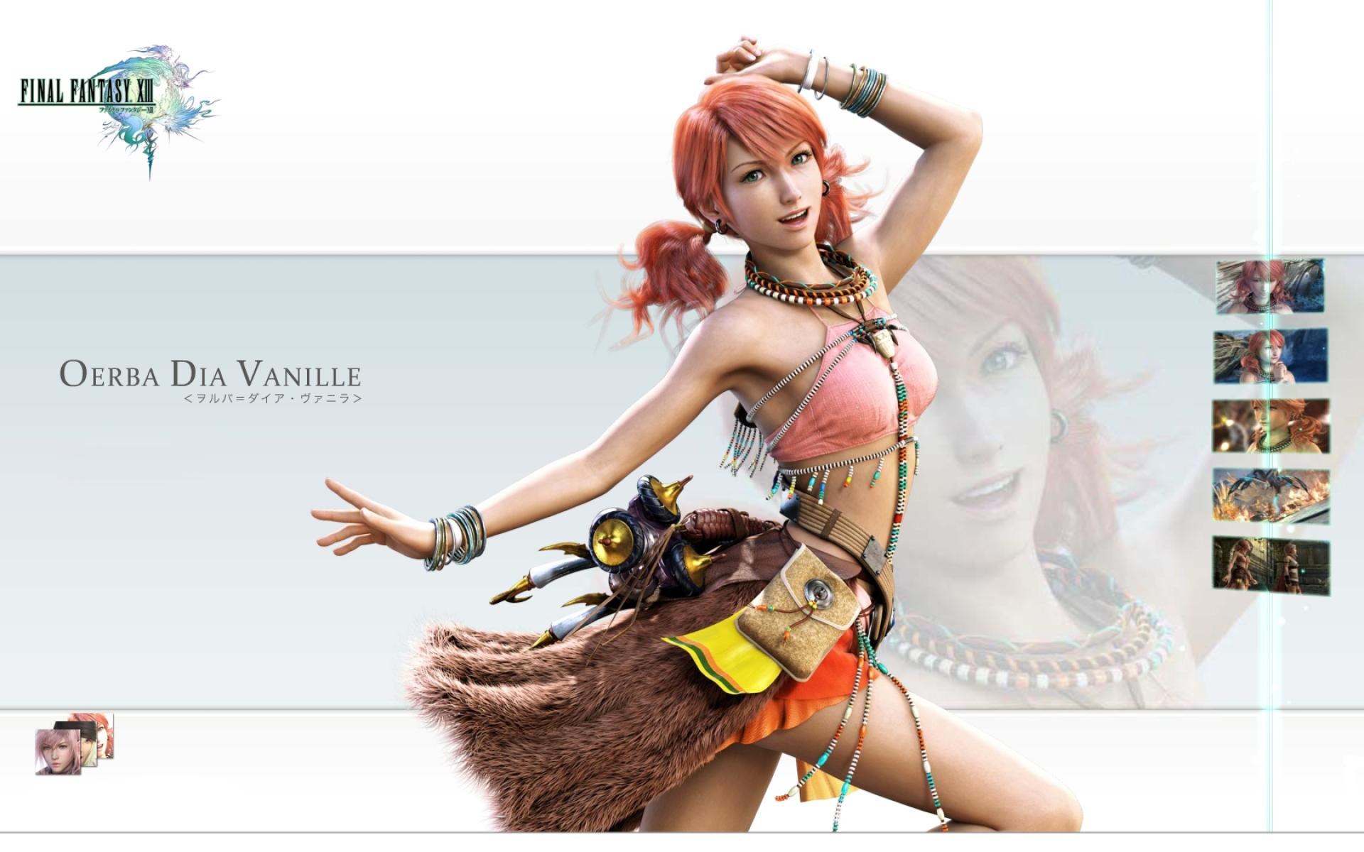Oerba Dia Vanille character art