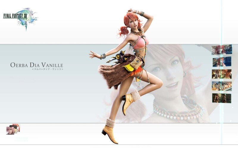 Oerba Dia Vanille character art