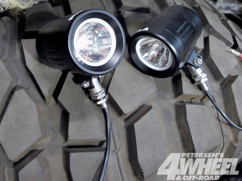 Off-road Lights on Tire