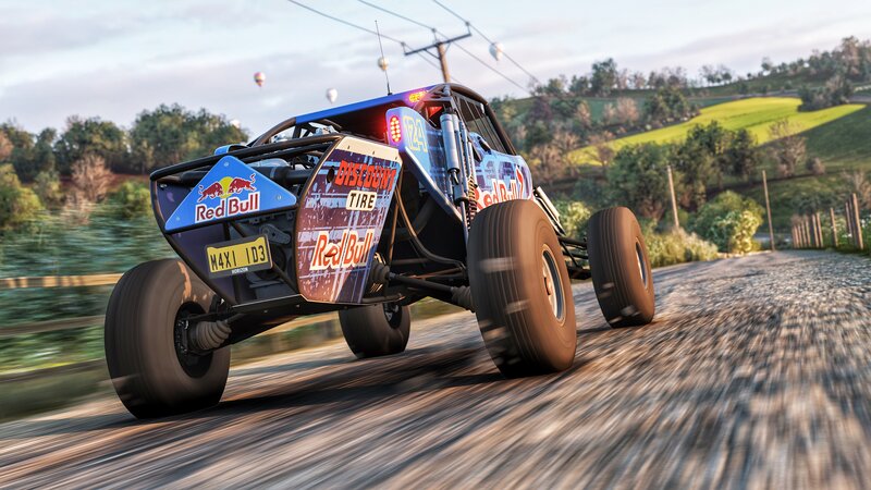 Off-road Race Car — Blue