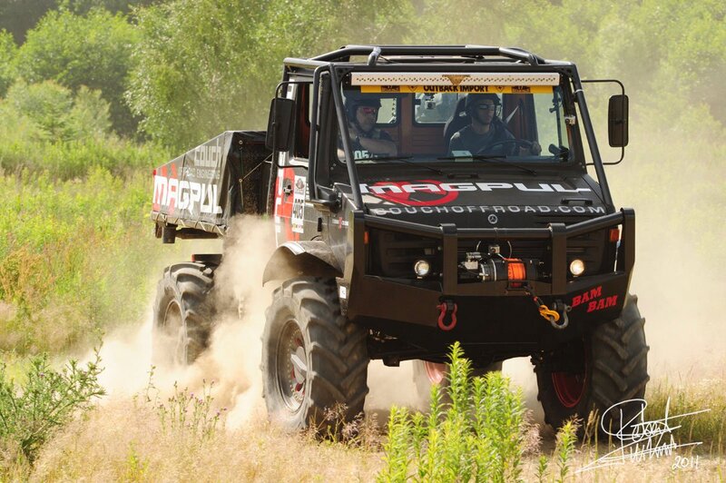 Off-road Truck in Field