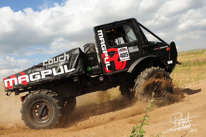 Off-road Truck on Dirt — Black
