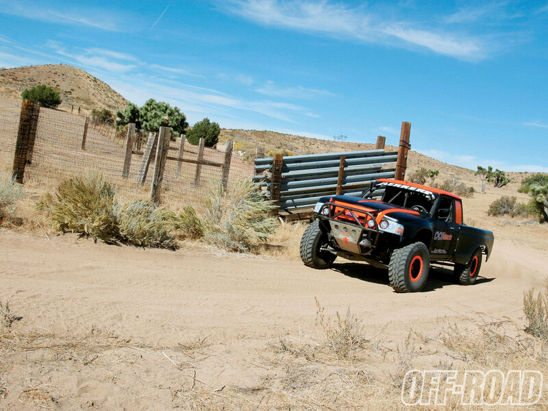 Off-road Truck on Dirt