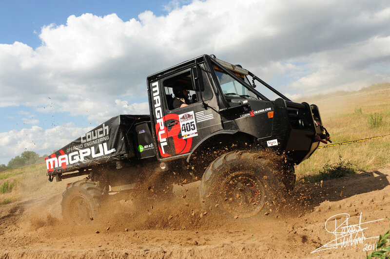 Off-road Truck Racing — Brown