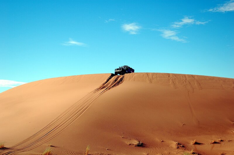 Off-road Vehicle on Dune